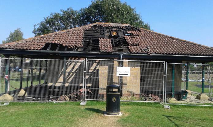 ILMINSTER NEWS: Temporary loos open on the Rec – but arson attack remains unsolved Photo 1