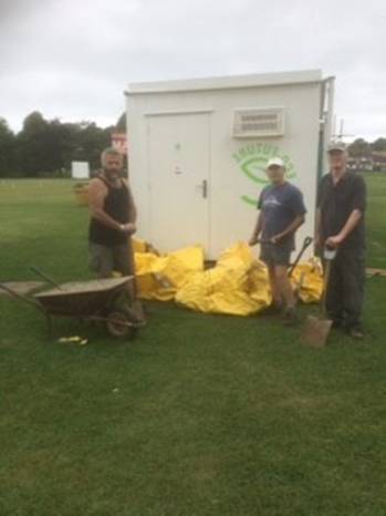 ILMINSTER NEWS: Temporary loos open on the Rec – but arson attack remains unsolved Photo 2