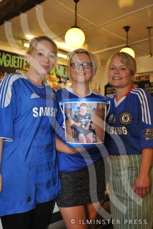 ILMINSTER NEWS: Blue is the colour for appeal funds