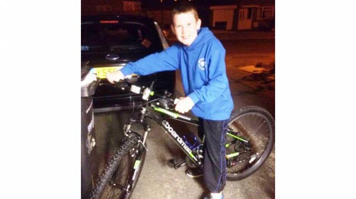 ILMINSTER NEWS: Bike-mad Ciaran thanks Good Samaritan