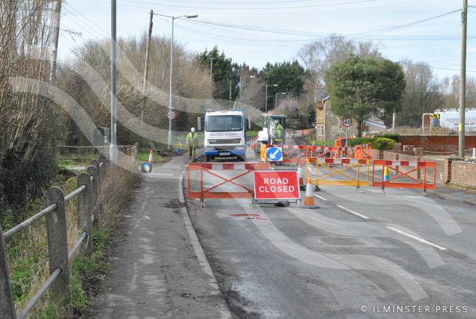 IN PHOTOS: The Magical Mystery Tour of the Station Road Diversion Route in Ilminster