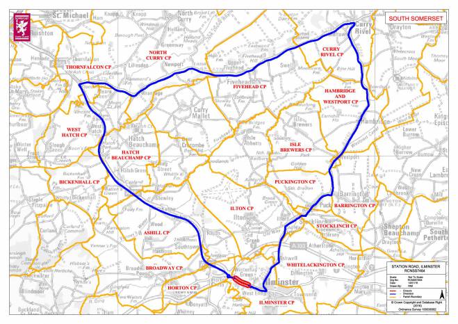 IN PHOTOS: The Magical Mystery Tour of the Station Road Diversion Route in Ilminster