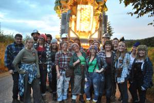 Ilminster Carnival Part 1 – October 1, 2016: The weather could have been kinder, but that did not spoil the Carnival fun. Photo 16