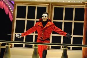 Gemini CC at Chard Carnival – October 8, 2016: Gemini CC, of Ilminster, amazed the crowds with their tableau entry Phantom. Photo 6