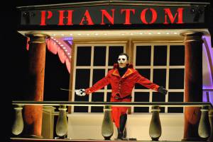 Gemini CC at Chard Carnival – October 8, 2016: Gemini CC, of Ilminster, amazed the crowds with their tableau entry Phantom. Photo 7