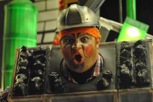 Harlequin CC at Chard Carnival – October 8, 2016: Harlequin CC, of Ilminster, wowed the crowds with their cart feature Underground Express. Photo 18