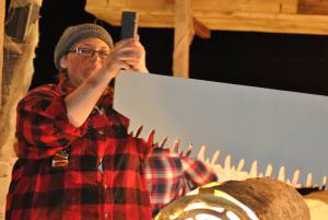 Eclipse CC at Chard Carnival – October 8, 2016: Eclipse CC, of Chard, entertained the crowds at their home Carnival with their cart feature Loggers Yard. Photo 12