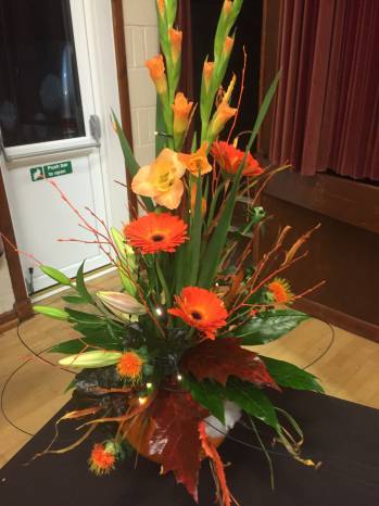 CLUBS AND SOCIETIES: Angie's a hit with Ile Valley Flower Club Photo 4