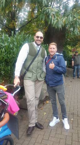 ILMINSTER NEWS: It was all smiles for Timson v Fury at Alton Towers!
