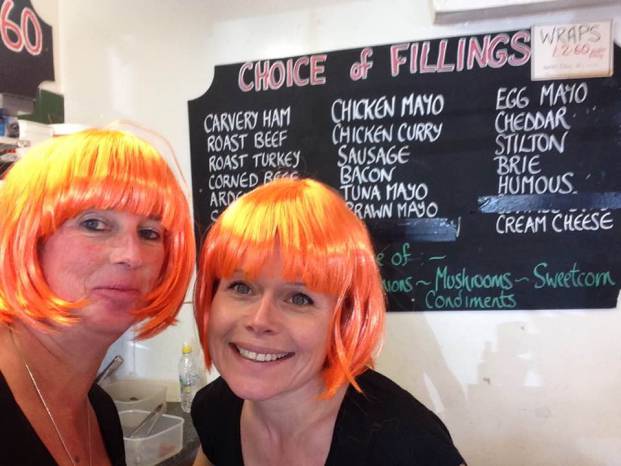 ILMINSTER NEWS: They Stood Up to Cancer at Silver Street Dairy Photo 1