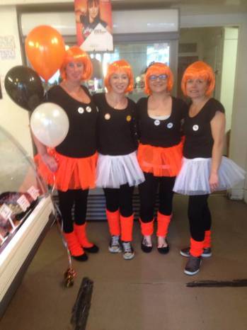 ILMINSTER NEWS: They Stood Up to Cancer at Silver Street Dairy Photo 2