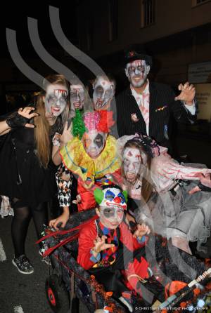 Chard Hallowe’en Fright Night – October 31, 2015: Witches and wizards, ghosts and ghouls, skeletons and scary creatures – it must be Chard at Hallowe’en.  Photo 9