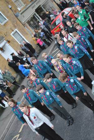 Ilminster Remembrance Sunday Pt 2 – November 13, 2016: People of Ilminster gathered to remember those who had made the ultimate sacrifice. Photo 18