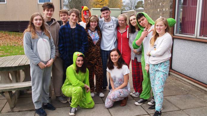 SCHOOL NEWS: Pyjamas and pies at Wadham