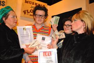 BATS Part 1 – Nov 2016: A Little Shop of Horrors was performed as Broadway village hall on November 10-12, 2016, by members of the Broadway Amateur Theatrical Society. Photo 10