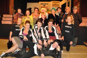 BATS Part 1 – Nov 2016: A Little Shop of Horrors was performed as Broadway village hall on November 10-12, 2016, by members of the Broadway Amateur Theatrical Society. Photo 1
