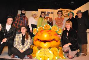 BATS Part 1 – Nov 2016: A Little Shop of Horrors was performed as Broadway village hall on November 10-12, 2016, by members of the Broadway Amateur Theatrical Society. Photo 5