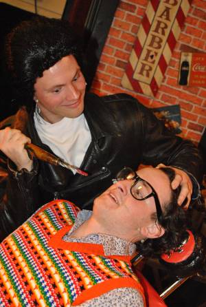 BATS Part 1 – Nov 2016: A Little Shop of Horrors was performed as Broadway village hall on November 10-12, 2016, by members of the Broadway Amateur Theatrical Society. Photo 8