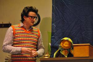 BATS Part 3– Nov 2016: A Little Shop of Horrors was performed as Broadway village hall on November 10-12, 2016, by members of the Broadway Amateur Theatrical Society. Photo 11