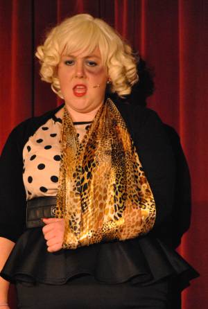 BATS Part 3– Nov 2016: A Little Shop of Horrors was performed as Broadway village hall on November 10-12, 2016, by members of the Broadway Amateur Theatrical Society. Photo 14