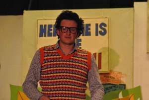 BATS Part 3– Nov 2016: A Little Shop of Horrors was performed as Broadway village hall on November 10-12, 2016, by members of the Broadway Amateur Theatrical Society. Photo 16