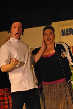 BATS Part 3– Nov 2016: A Little Shop of Horrors was performed as Broadway village hall on November 10-12, 2016, by members of the Broadway Amateur Theatrical Society. Photo 21