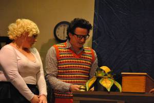 BATS Part 3– Nov 2016: A Little Shop of Horrors was performed as Broadway village hall on November 10-12, 2016, by members of the Broadway Amateur Theatrical Society. Photo 2