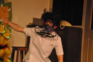 BATS Part 4 – Nov 2016: A Little Shop of Horrors was performed as Broadway village hall on November 10-12, 2016, by members of the Broadway Amateur Theatrical Society. Photo 12