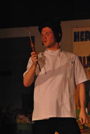 BATS Part 4 – Nov 2016: A Little Shop of Horrors was performed as Broadway village hall on November 10-12, 2016, by members of the Broadway Amateur Theatrical Society. Photo 9