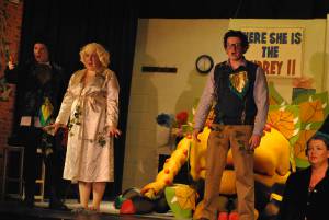 BATS Part 5 – Nov 2016: A Little Shop of Horrors was performed as Broadway village hall on November 10-12, 2016, by members of the Broadway Amateur Theatrical Society. Photo 12