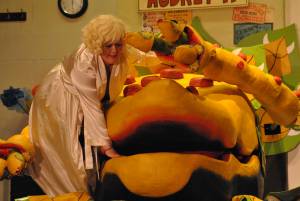 BATS Part 5 – Nov 2016: A Little Shop of Horrors was performed as Broadway village hall on November 10-12, 2016, by members of the Broadway Amateur Theatrical Society. Photo 3