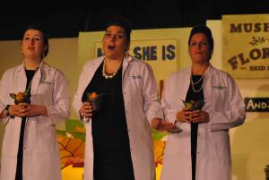 BATS Part 5 – Nov 2016: A Little Shop of Horrors was performed as Broadway village hall on November 10-12, 2016, by members of the Broadway Amateur Theatrical Society. Photo 9