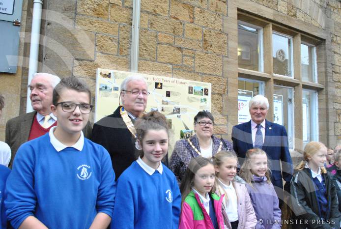 ILMINSTER NEWS: History information board is unveiled