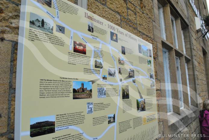 ILMINSTER NEWS: History information board is unveiled Photo 1