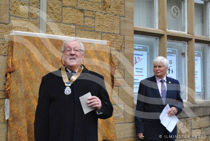ILMINSTER NEWS: History information board is unveiled Photo 2