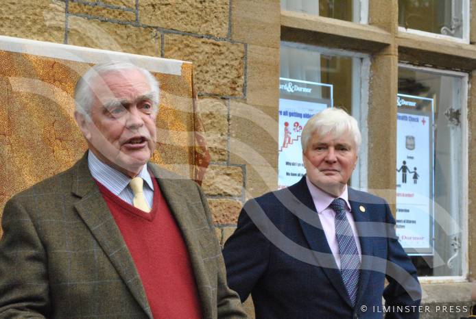 ILMINSTER NEWS: History information board is unveiled Photo 4