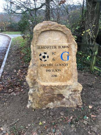 ILMINSTER NEWS: Impressive stonework for Archie Gooch Pavilion