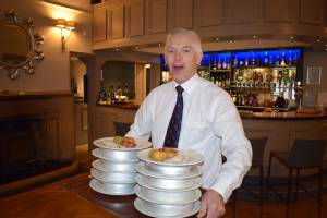 Senior Citizens Lunch – January 7, 2017: More than 120 senior citizens attended the annual Senior Citizens Lunch at the Shrubbery Hotel in Ilminster funded by local groups, individuals and organisations. Photo 12