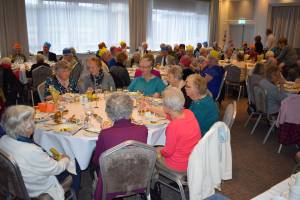 Senior Citizens Lunch – January 7, 2017: More than 120 senior citizens attended the annual Senior Citizens Lunch at the Shrubbery Hotel in Ilminster funded by local groups, individuals and organisations. Photo 1
