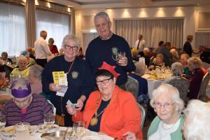 Senior Citizens Lunch – January 7, 2017: More than 120 senior citizens attended the annual Senior Citizens Lunch at the Shrubbery Hotel in Ilminster funded by local groups, individuals and organisations. Photo 16
