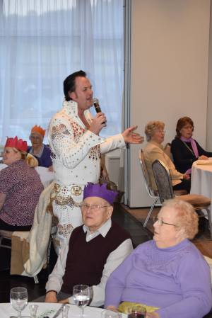 Senior Citizens Lunch – January 7, 2017: More than 120 senior citizens attended the annual Senior Citizens Lunch at the Shrubbery Hotel in Ilminster funded by local groups, individuals and organisations. Photo 19