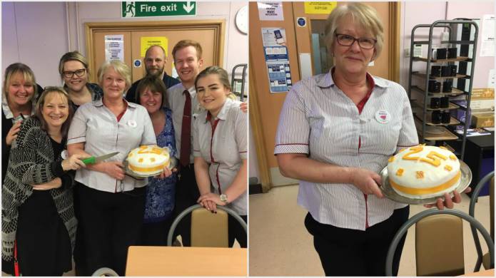 ILMINSTER NEWS: Andrea celebrates 25 years with Tesco
